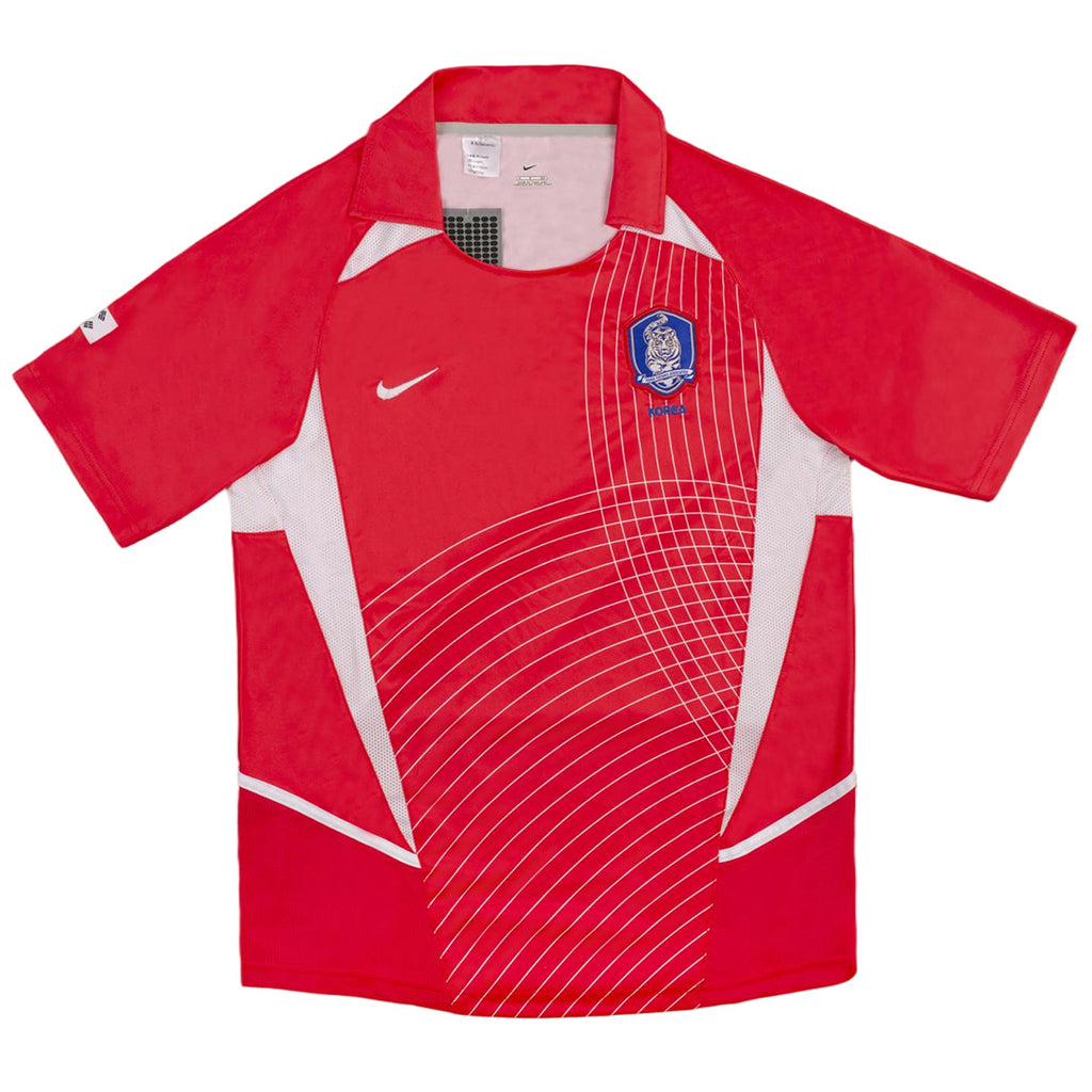 D H KIM #8 Retro South Korea Home Jersey 2002 Image 6