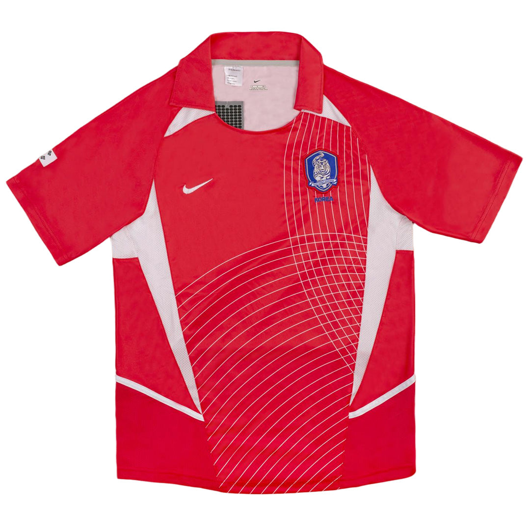 D H KIM #8 Retro South Korea Home Jersey 2002 Image 6