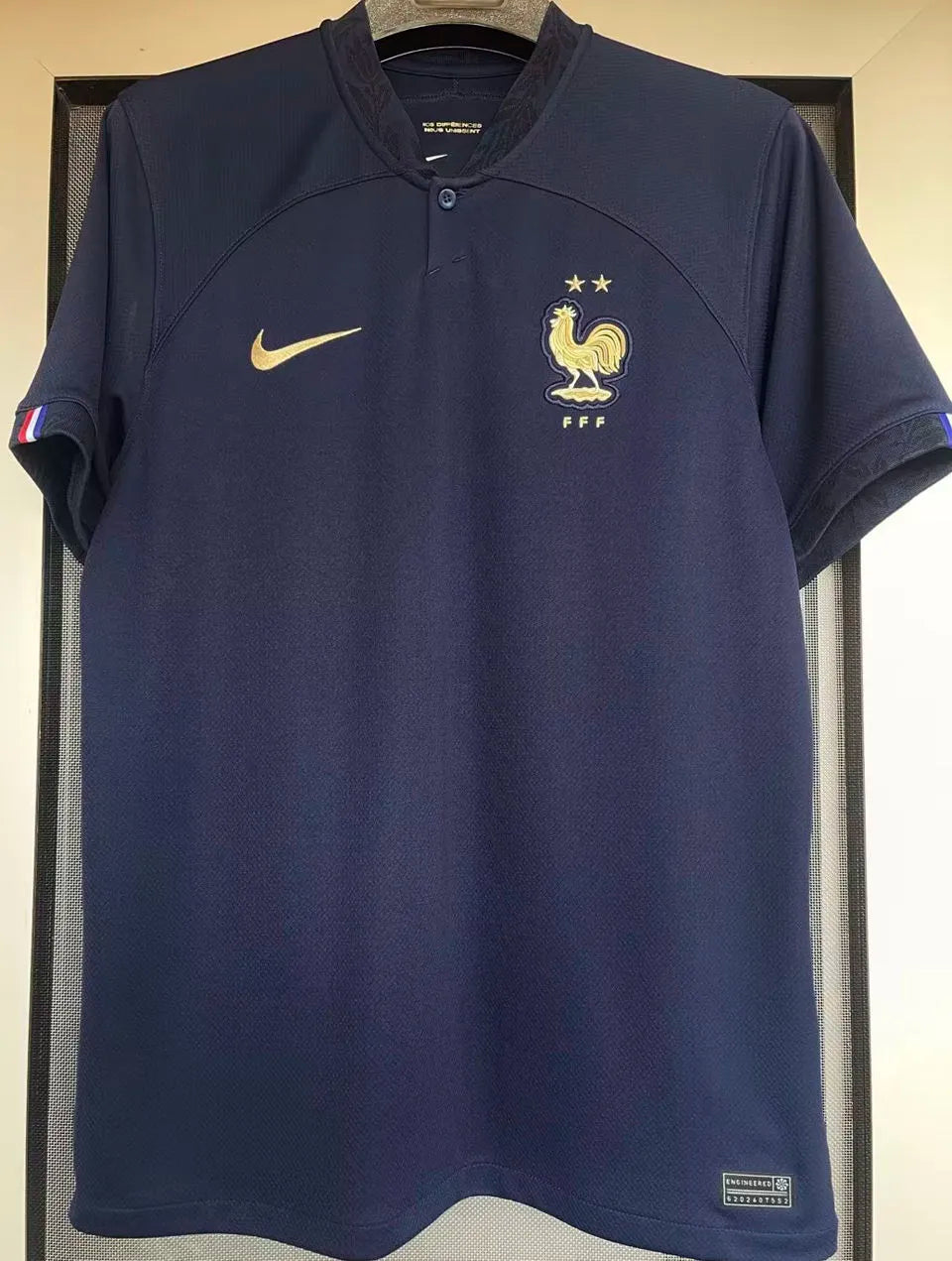 DEMBELE #11 France 1:1 Quality Home Fans Jersey 2022/23 ★★ Detail 4
