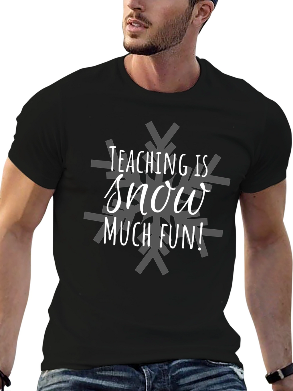 Teaching is Snow Much Fun Graphic Tee