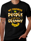 My Favorite People Call Me Grammy Sunflower T-Shirt