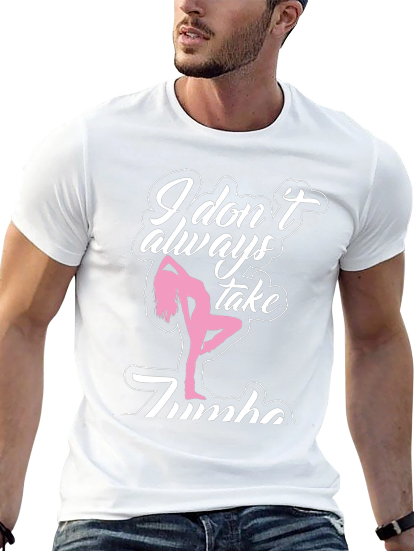 I Dont Always Take Zumba T-Shirt - Black