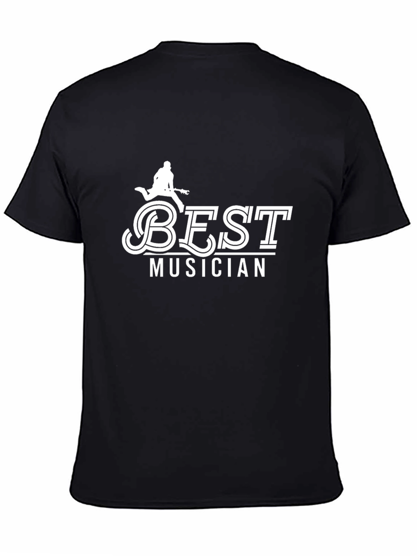 Best Musician Graphic Tee - Black