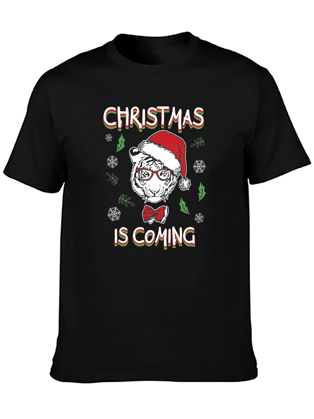 Christmas Tiger T-Shirt