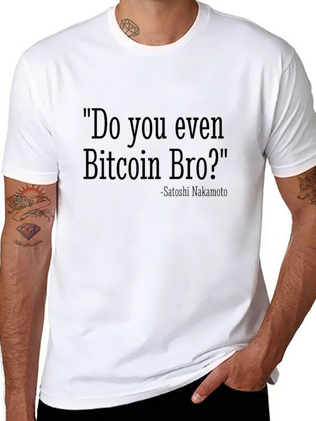 Do You Even Bitcoin Bro T-Shirt