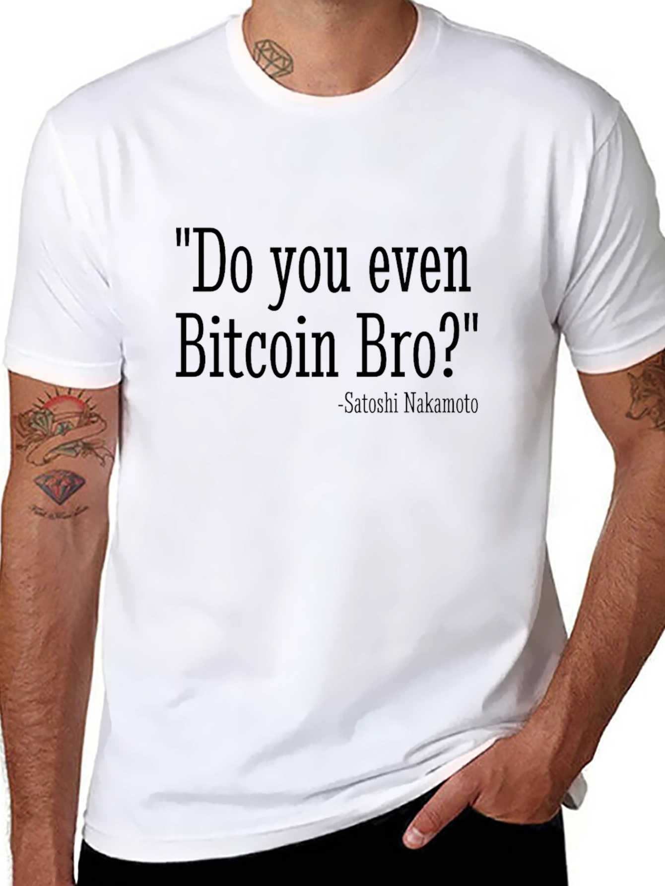 Do You Even Bitcoin Bro T-Shirt