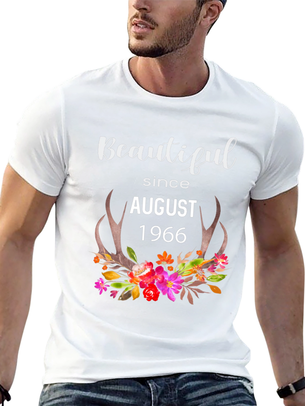 Beautiful Since August 1966 T-Shirt
