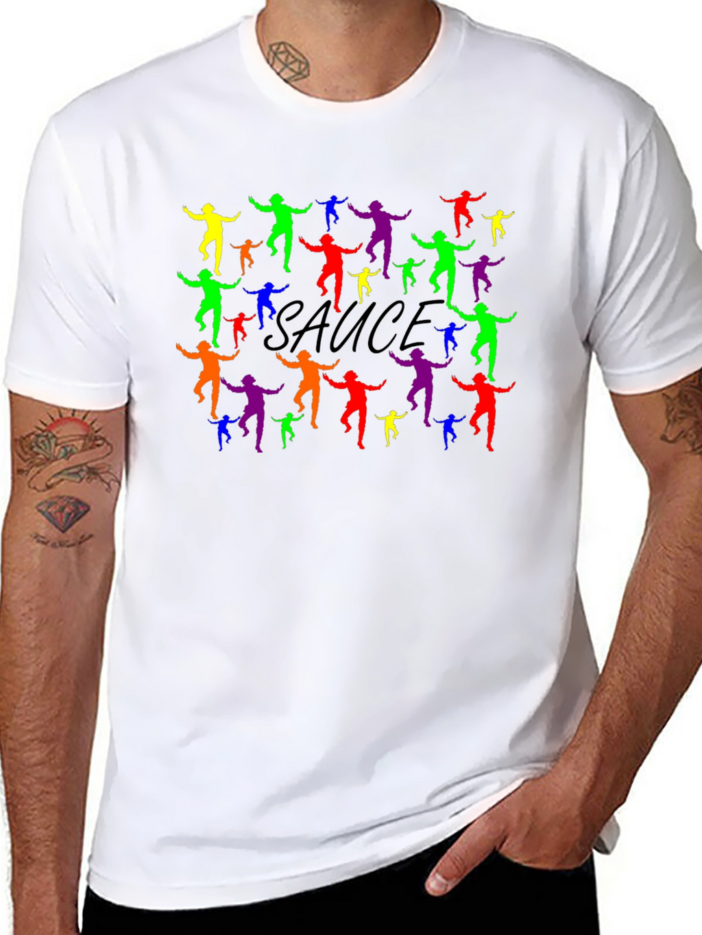 Rainbow Sauce Dancing T-Shirt