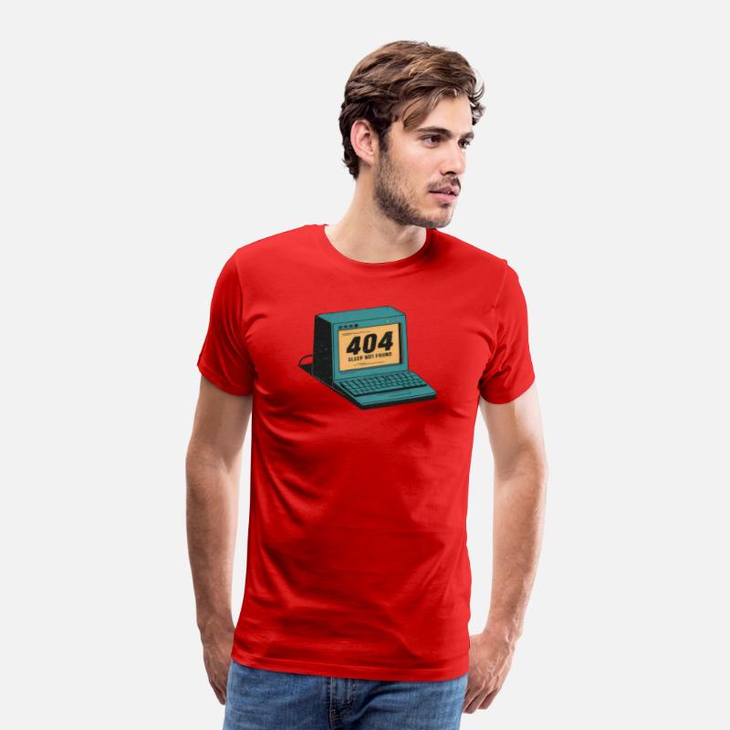 404 Sleep Not Found - Retro Computer Design