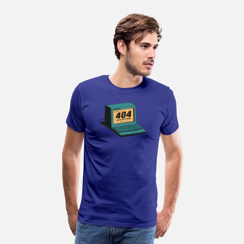 404 Sleep Not Found - Retro Computer Design