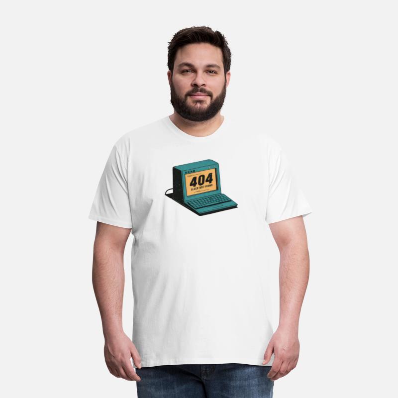 404 Sleep Not Found - Retro Computer Design