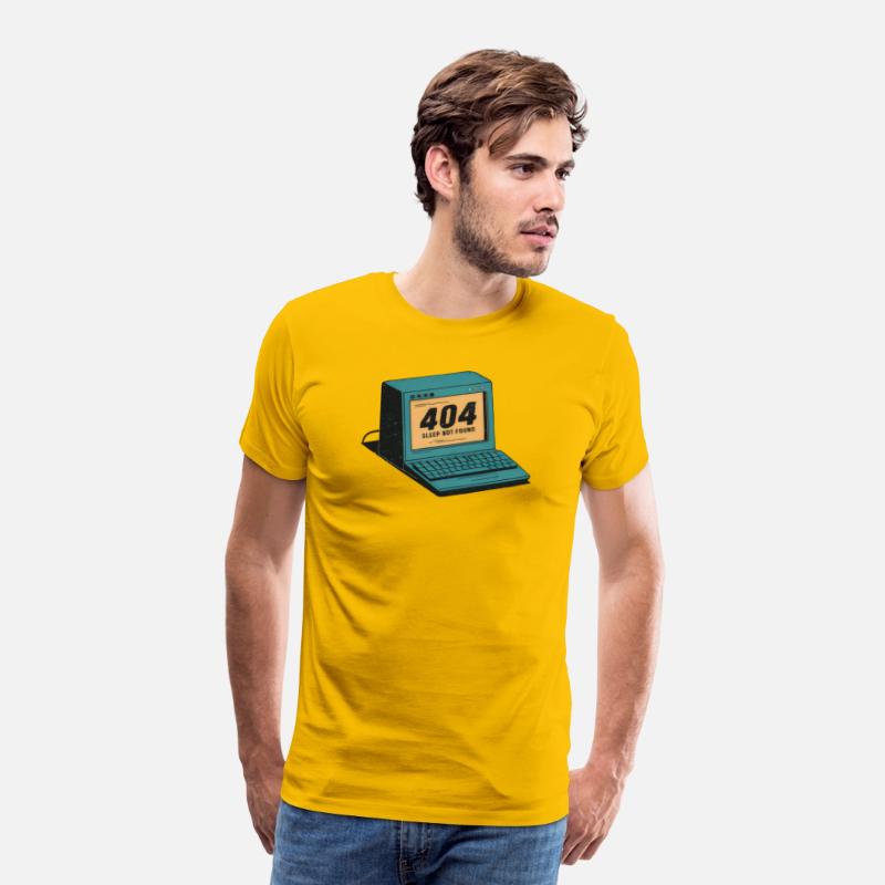 404 Sleep Not Found - Retro Computer Design
