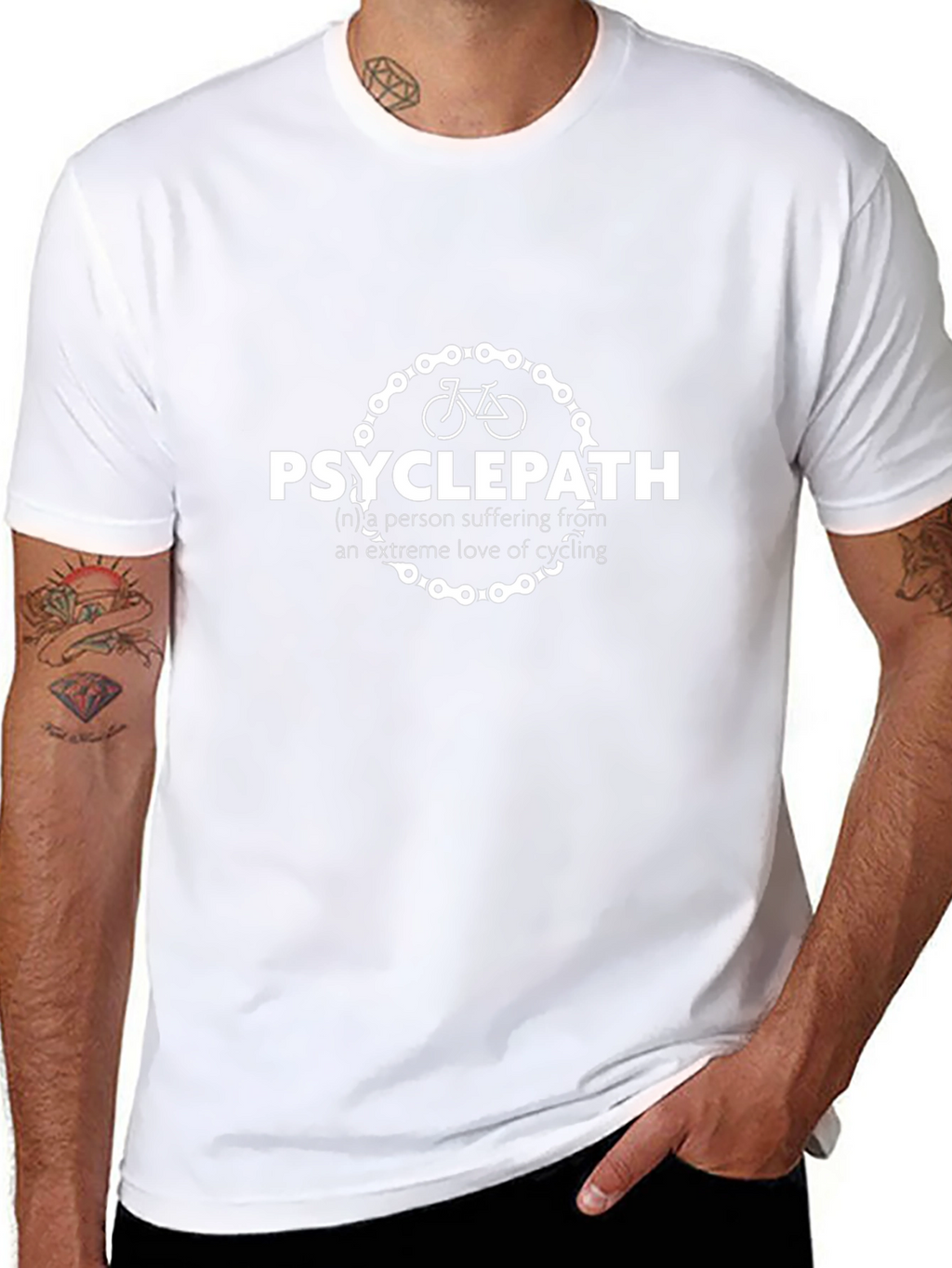 Psyclepath Funny Cycling T-Shirt