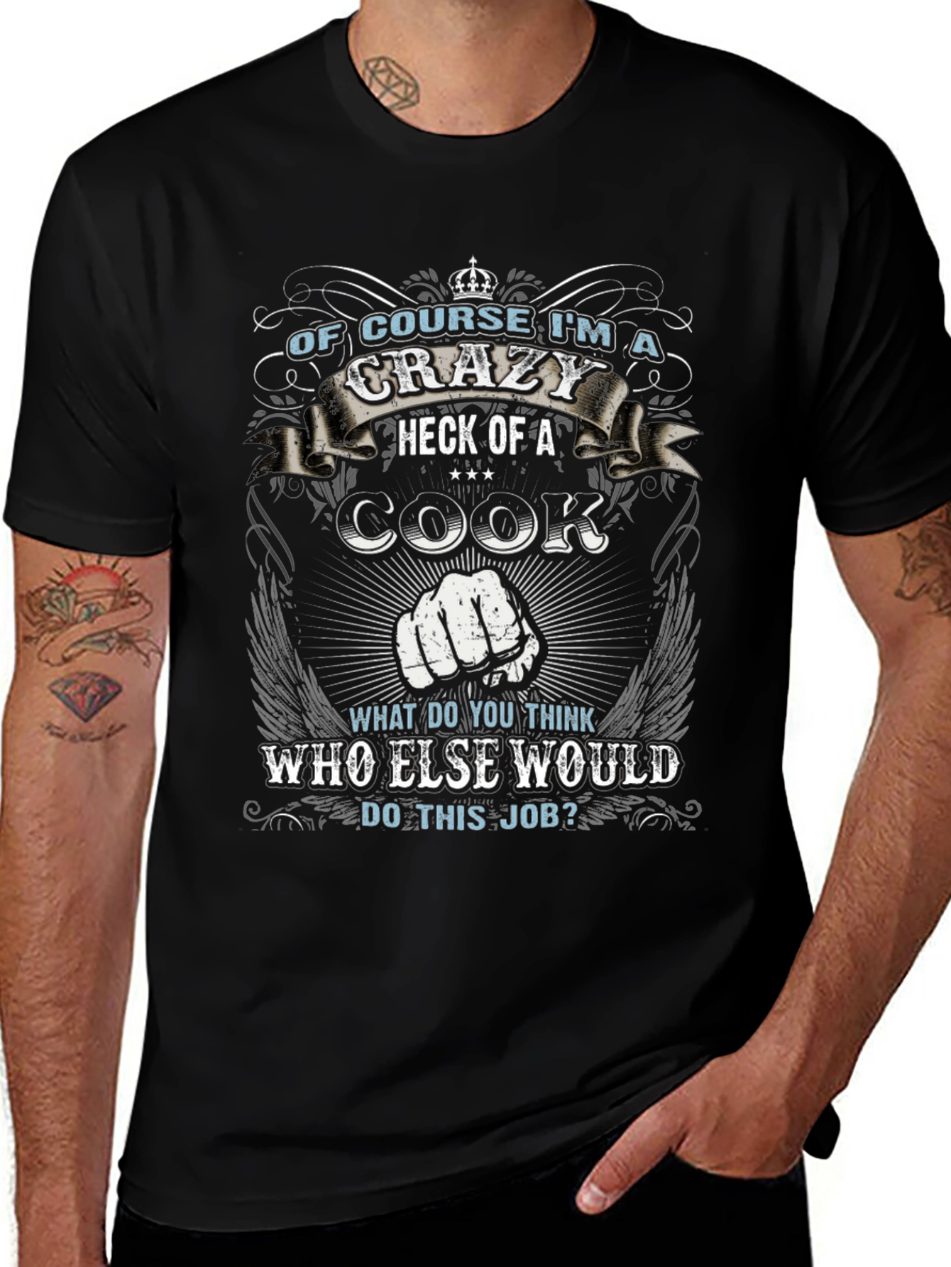 Crazy Cook T-Shirt: Funny Chef Gift