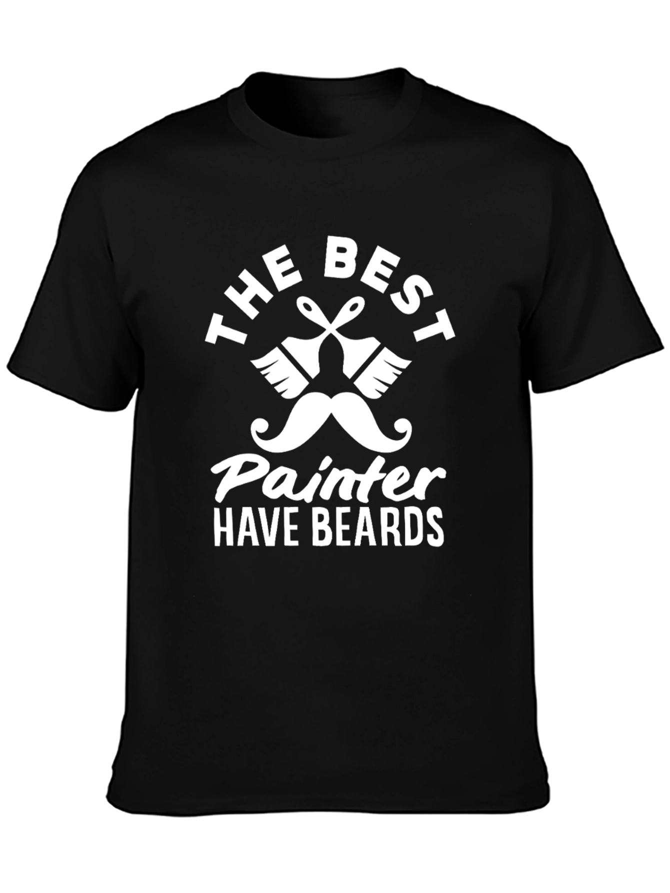 Painter With Beard Graphic T-Shirt