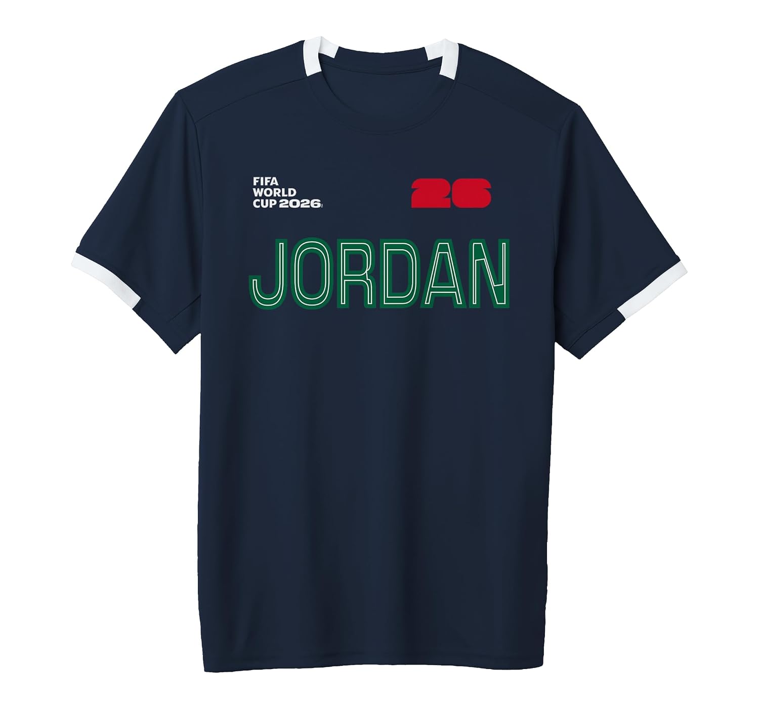 World Cup 26 Jordan Short-Sleeve Soccer Jersey