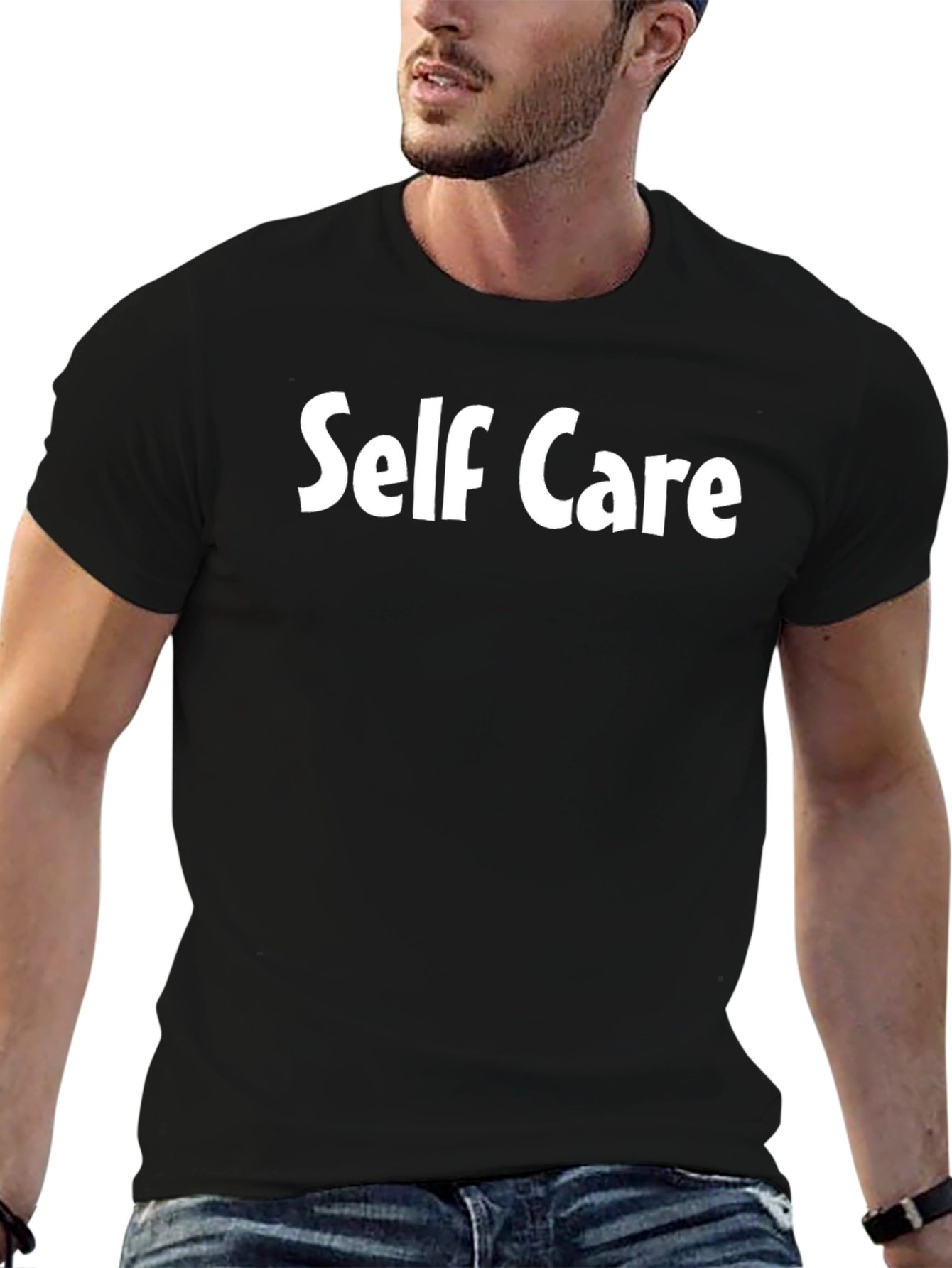 Self Care Black T-Shirt