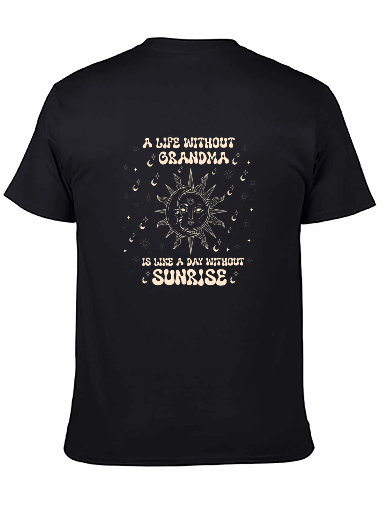 Grandma Love Graphic Tee -  A Life Without Grandma T-Shirt