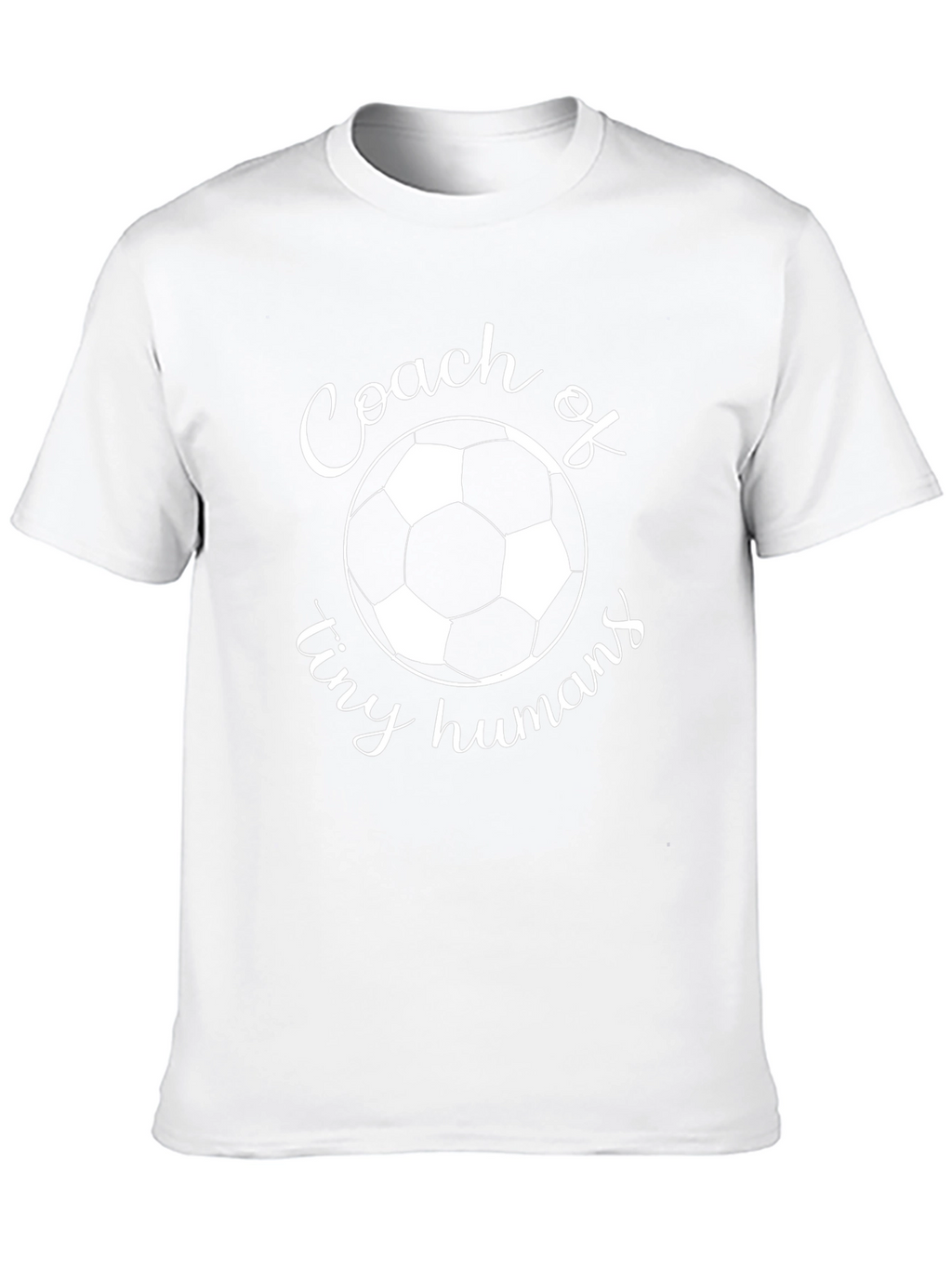 Coach of Tiny Humans Soccer T-Shirt