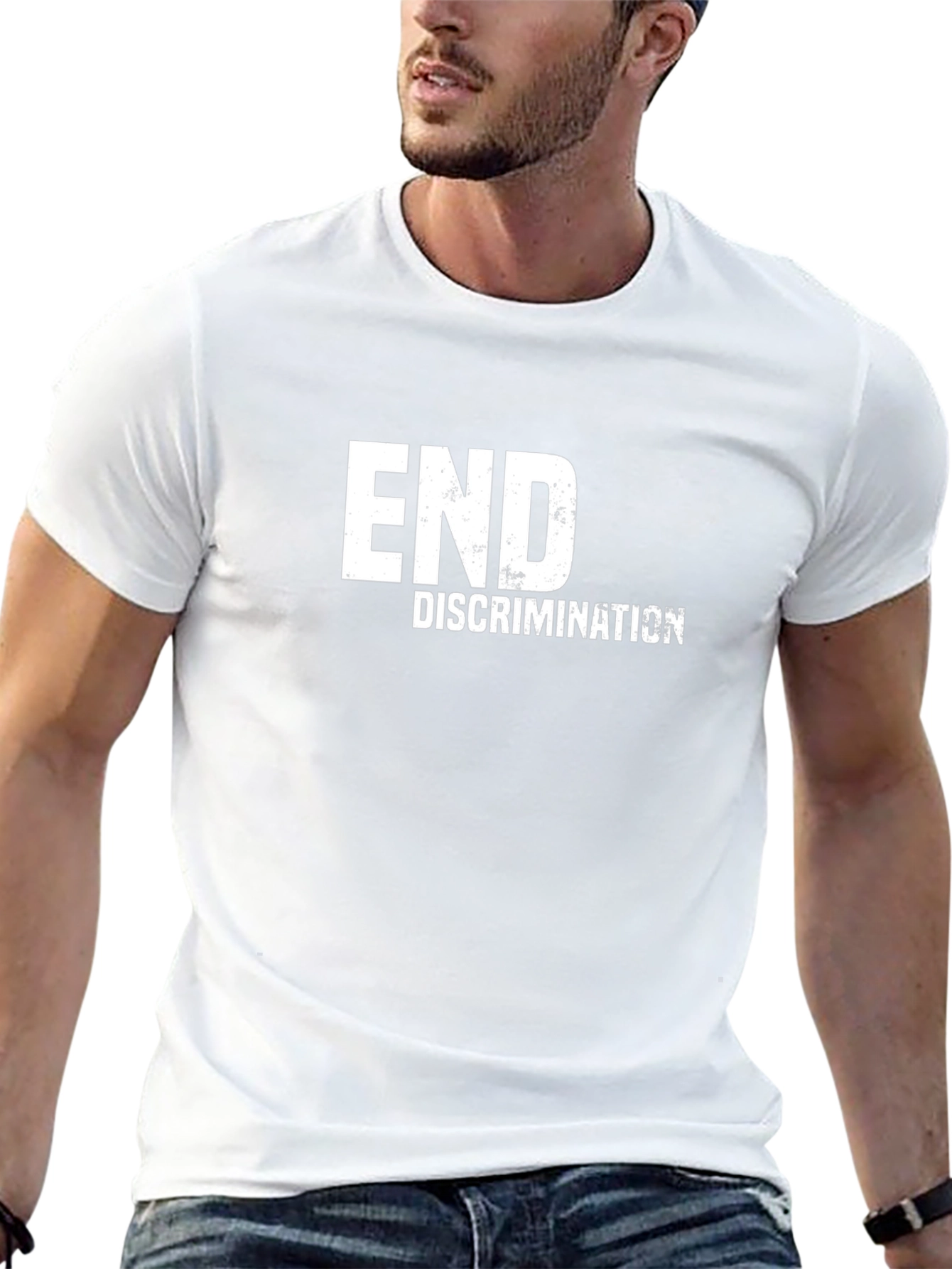 End Discrimination Graphic T-Shirt