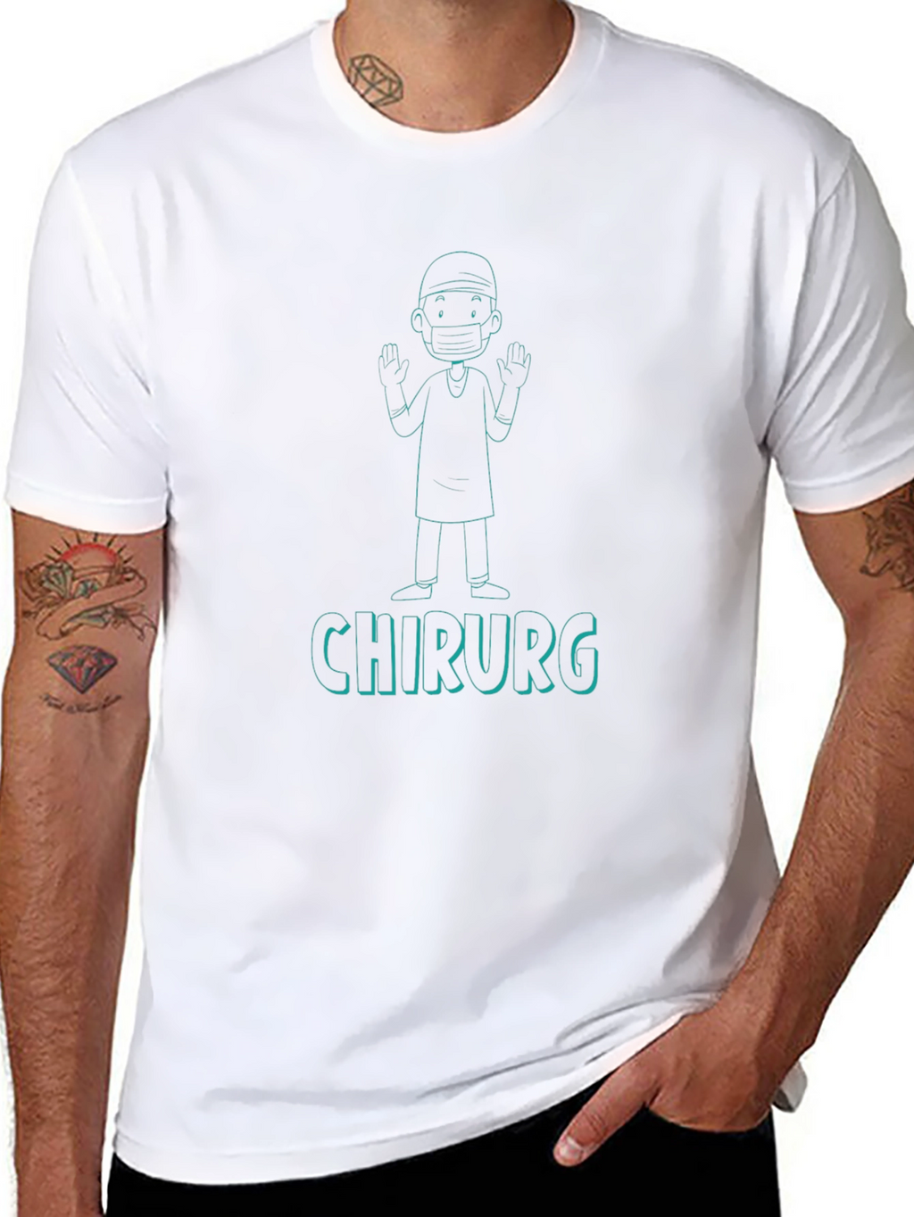 Surgeon Graphic Tee - Chirug T-Shirt