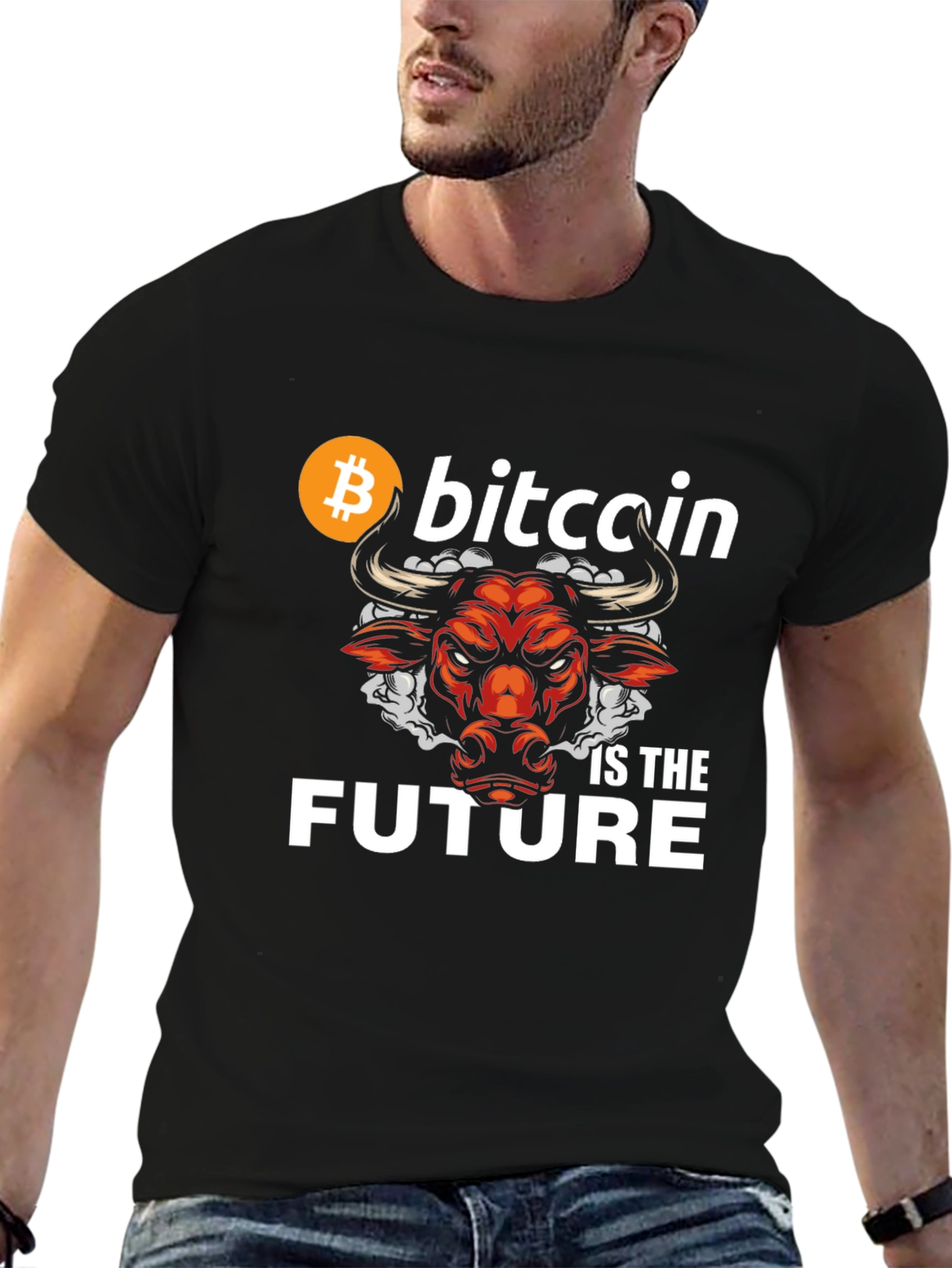 Bitcoin Bull T-Shirt - Crypto Future Tee