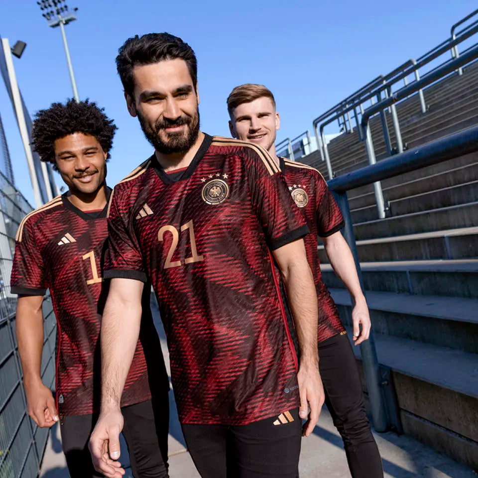 2022/23 Germany 1:1 Quality Away Fans Soccer Jersey Detail 1