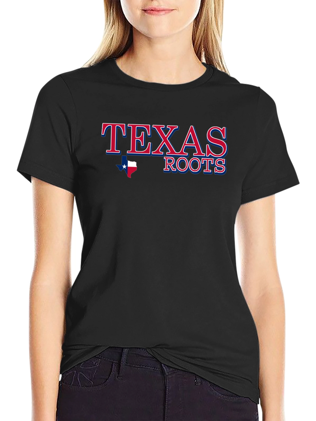 Texas Roots Black T-Shirt