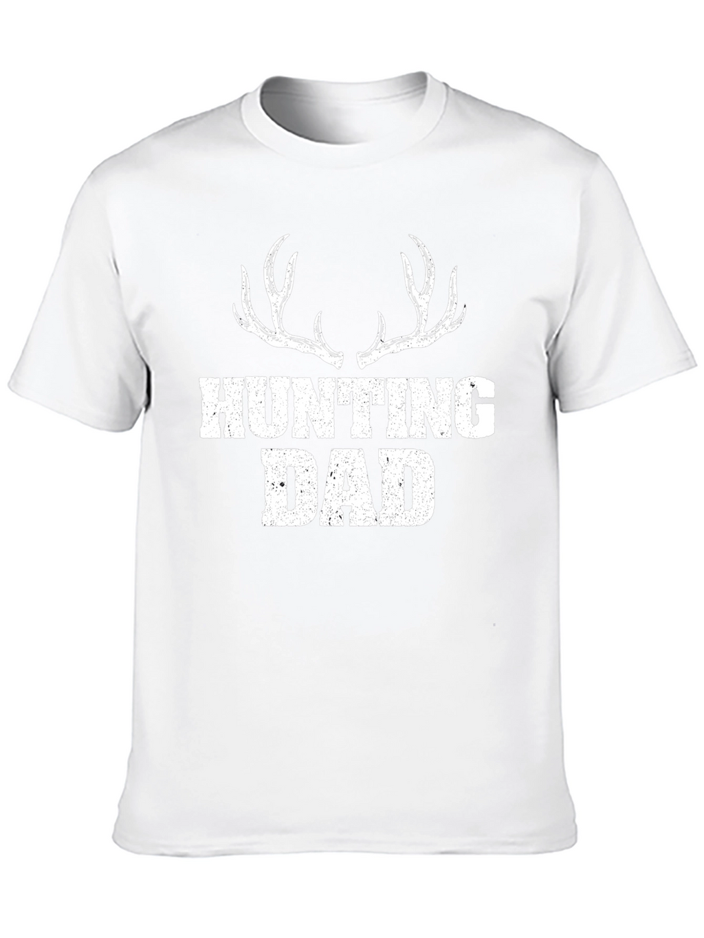 Hunting Dad T-Shirt - Antler Design - Perfect Gift