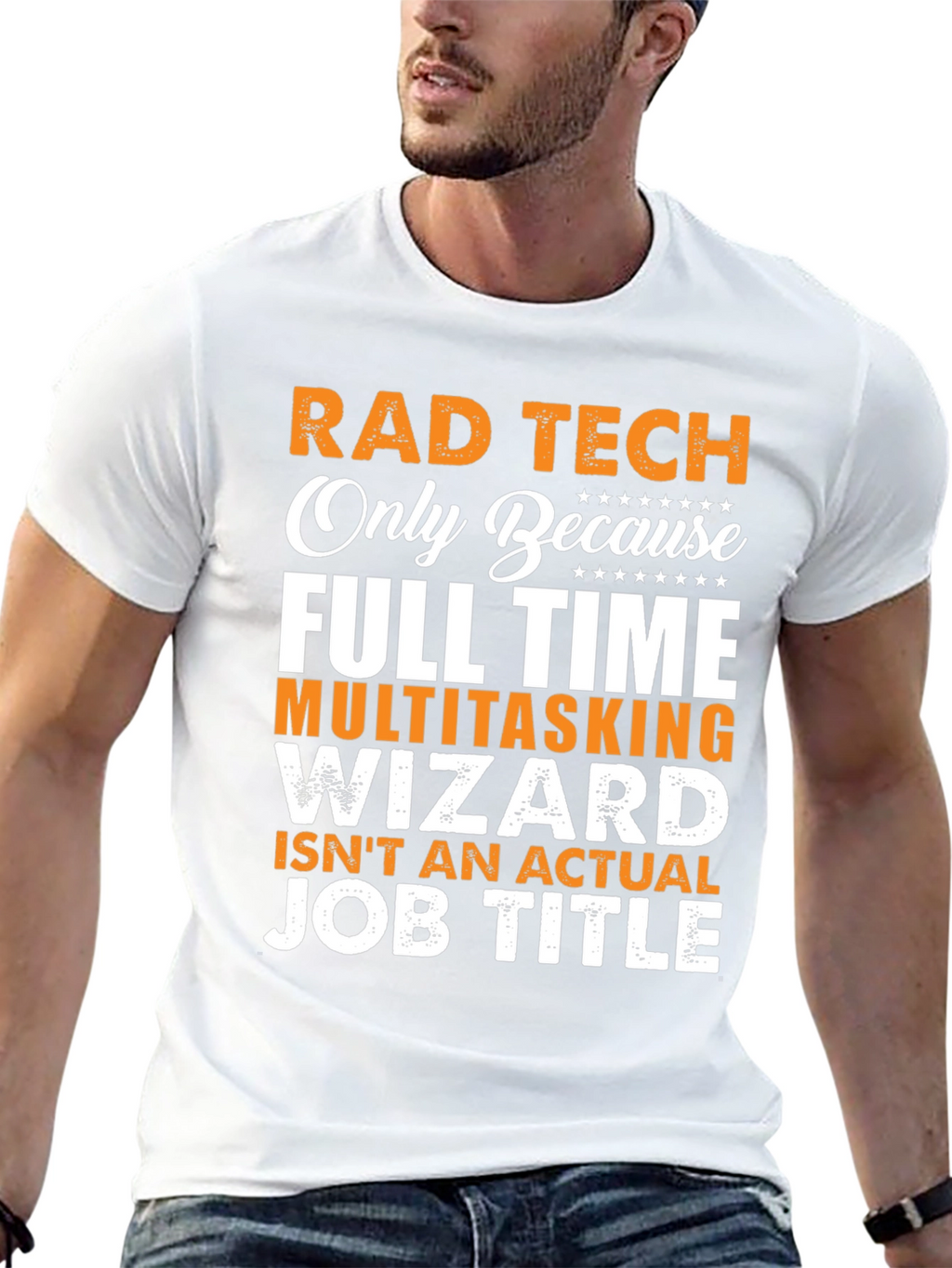 Rad Tech Funny Job Title T-Shirt