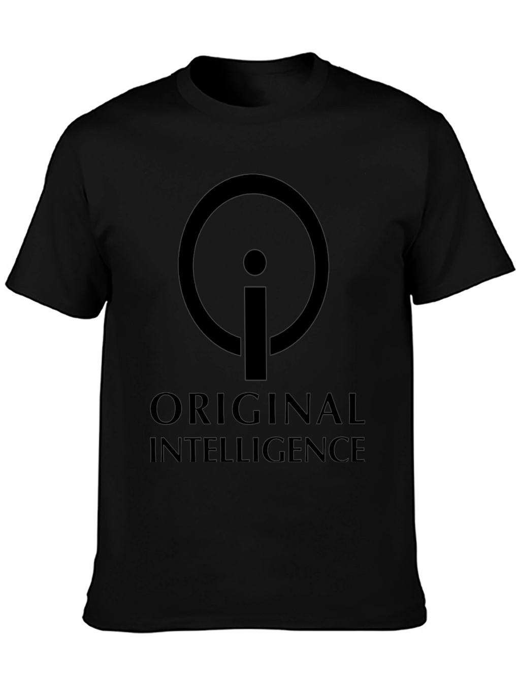Original Intelligence T-Shirt - Black Graphic Tee