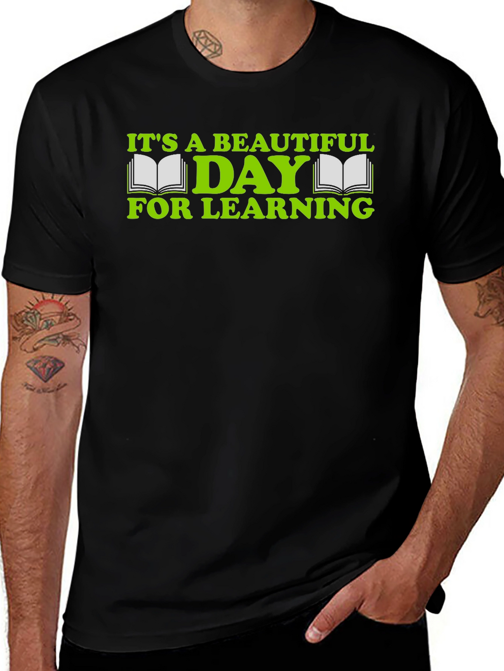 Its a Beautiful Day For Learning Graphic Tee