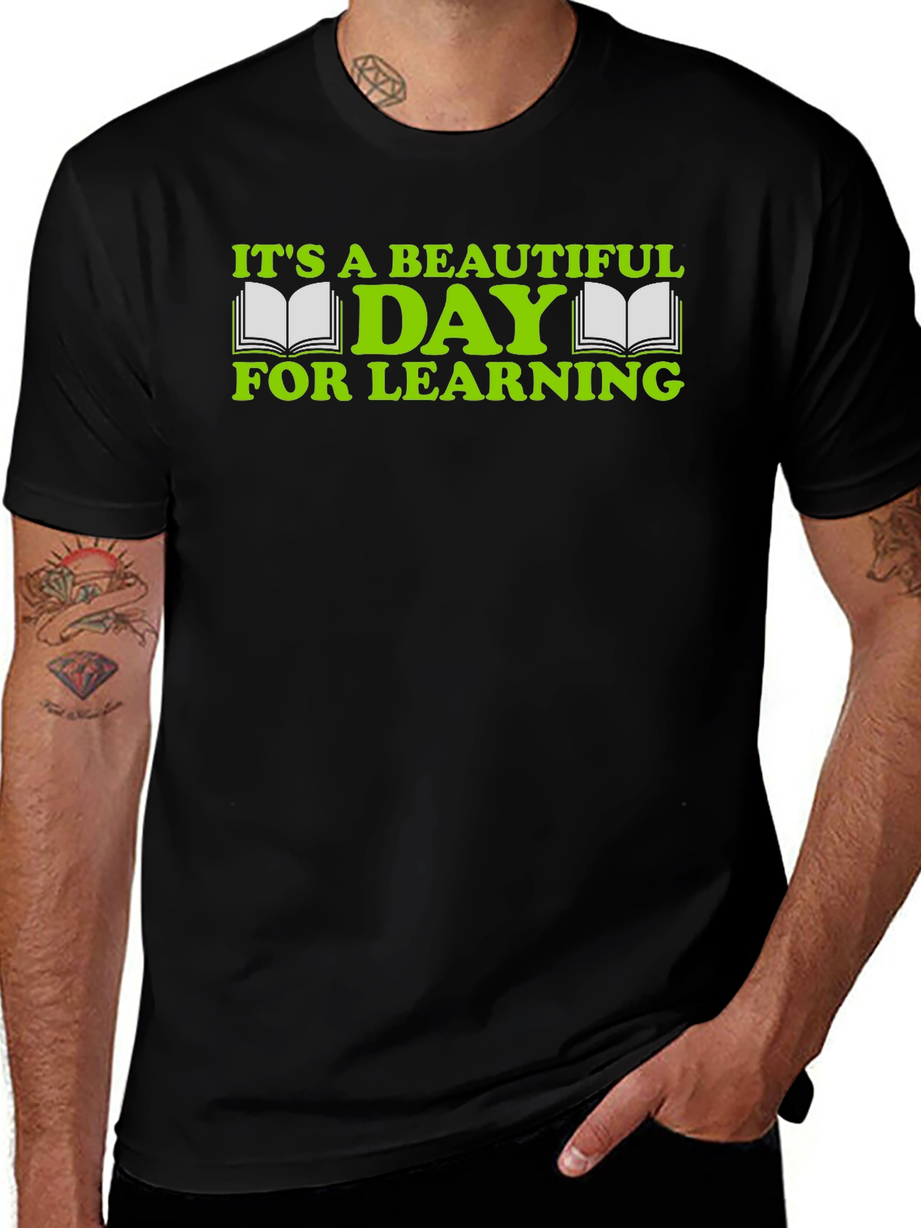 Its a Beautiful Day For Learning Graphic Tee