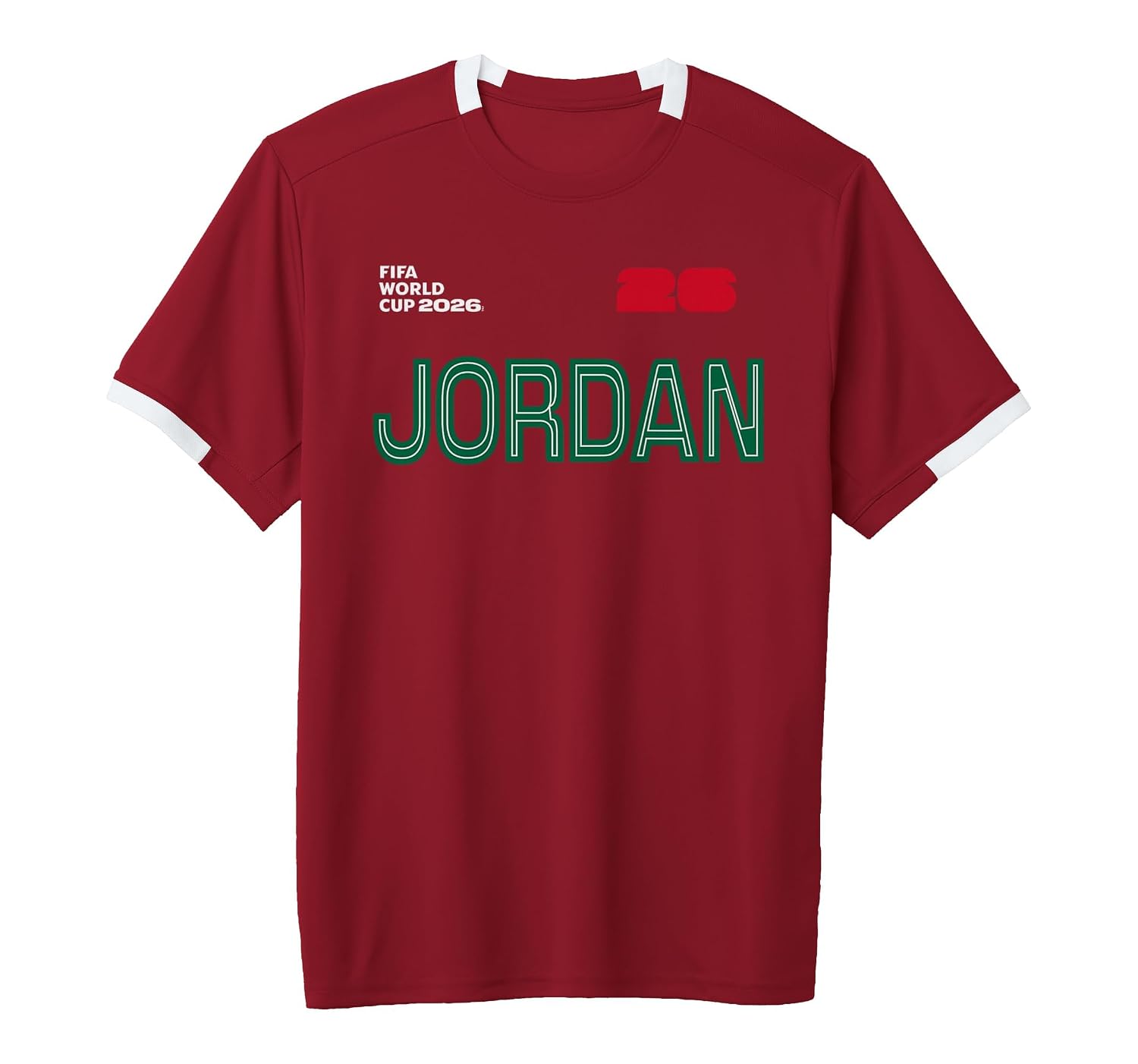 World Cup 26 Jordan Short-Sleeve Soccer Jersey