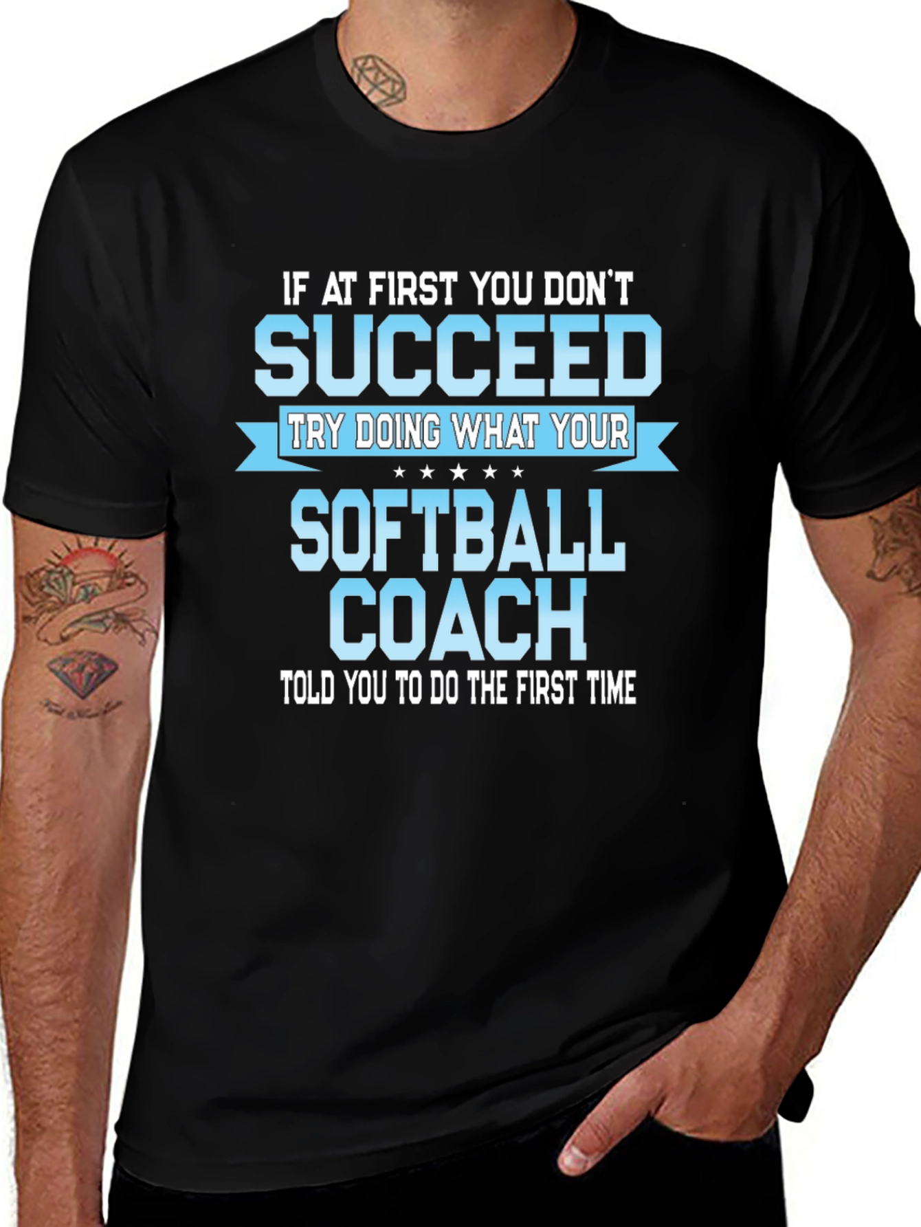 Softball Coach T-Shirt: Funny Inspirational Quote