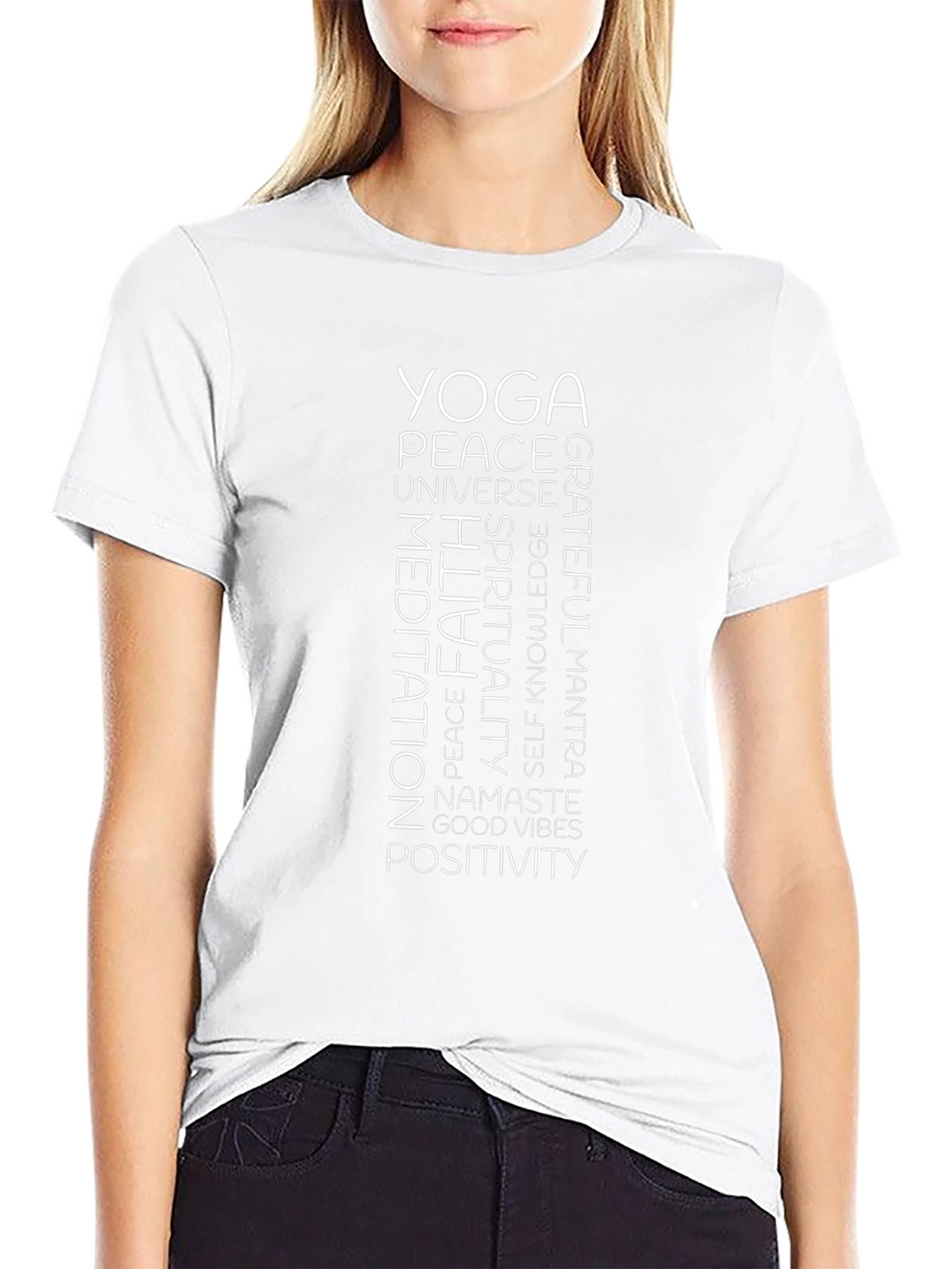 Yoga Mantra Black T-Shirt