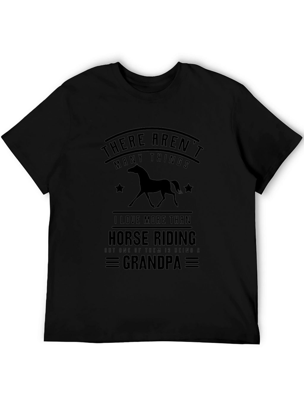 Horse Riding Grandpa T-Shirt