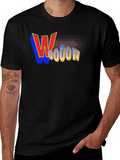 Woow Comic Style Graphic T-Shirt