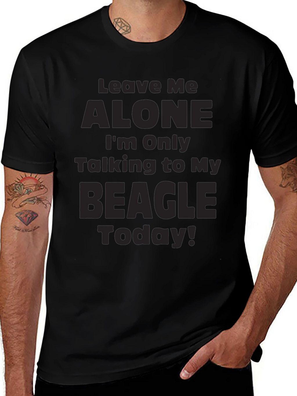Leave Me Alone Beagle T-Shirt