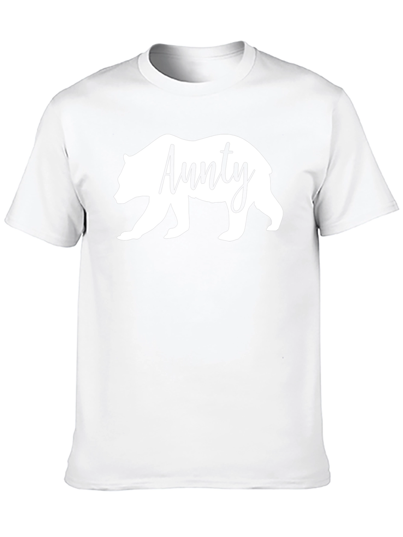 Aunty Bear T-Shirt - Cute Family Matching Tee