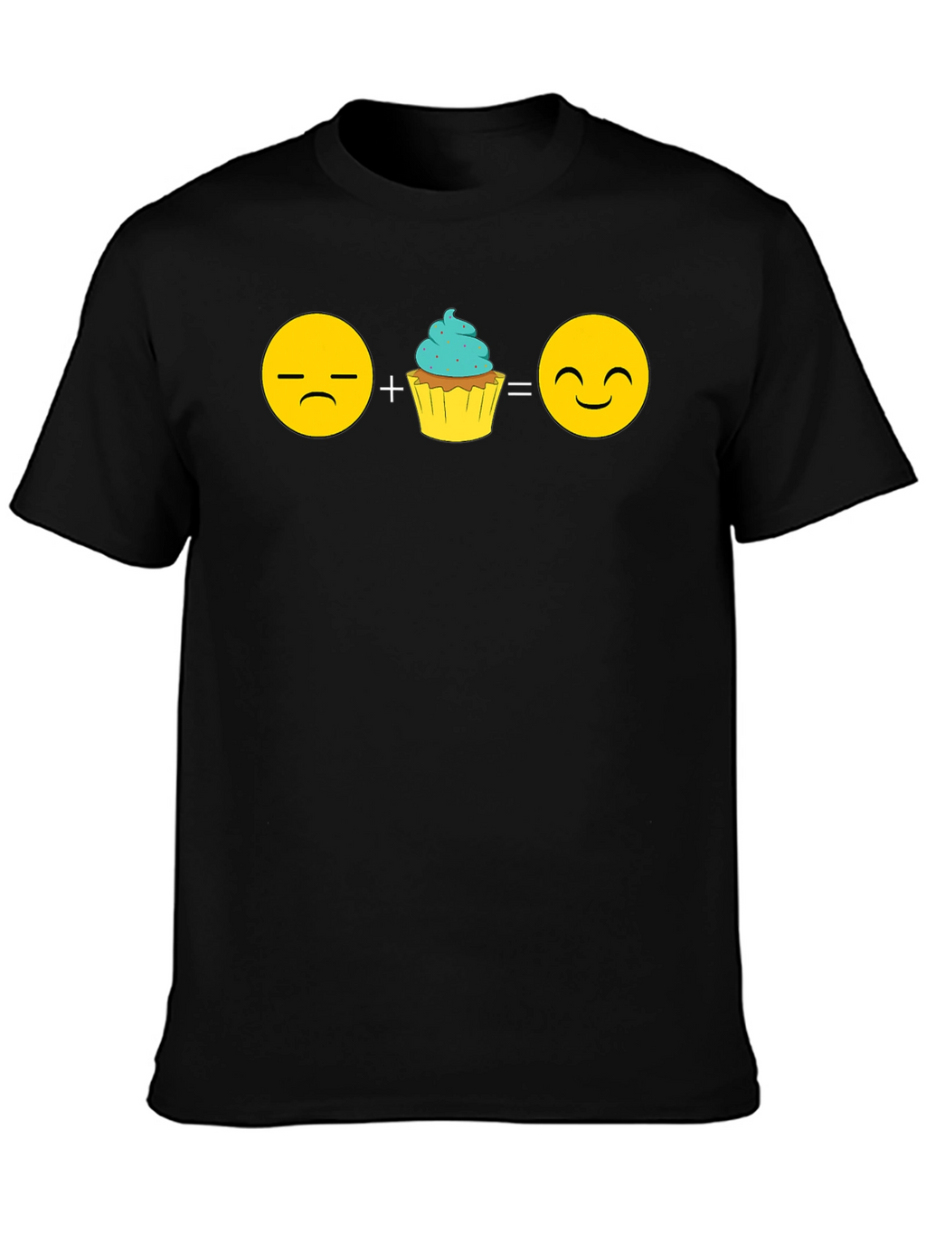 Emoji Cupcake T-Shirt - Sweeten Your Mood