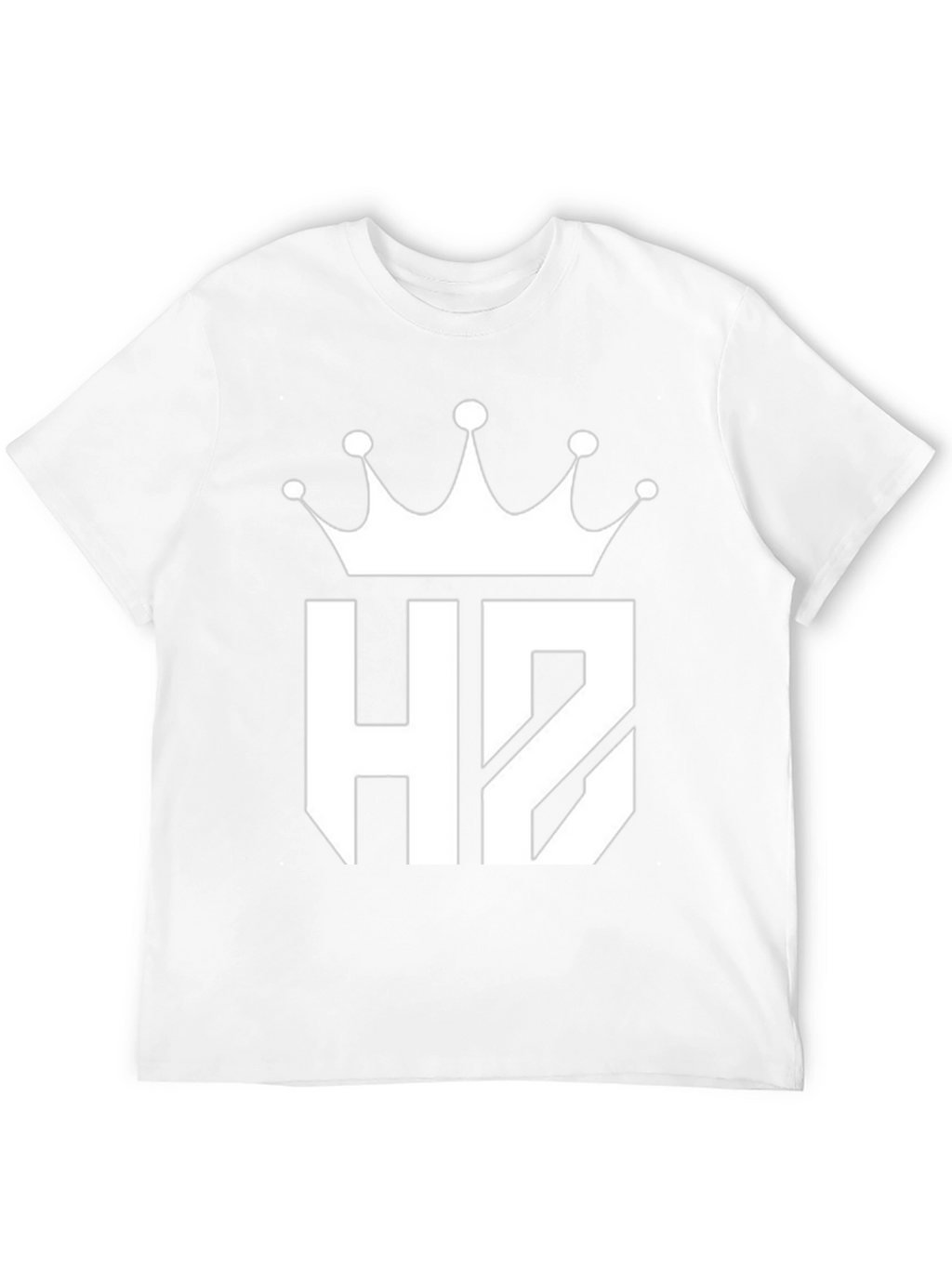King HZ Black Graphic Tee - Modern Casual Style