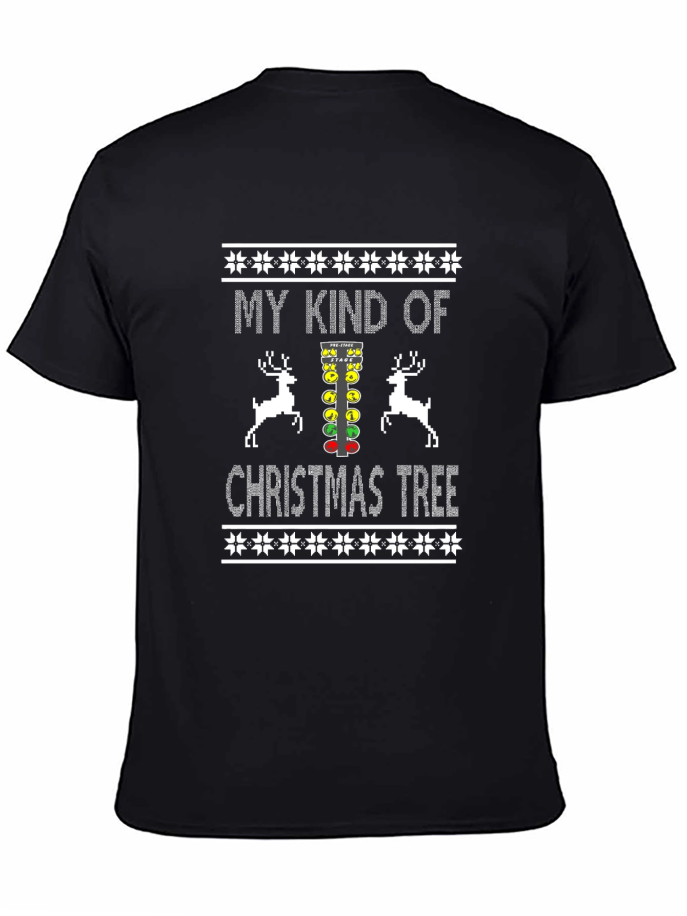 My Kind of Christmas Tree Drag Racing Graphic Tee