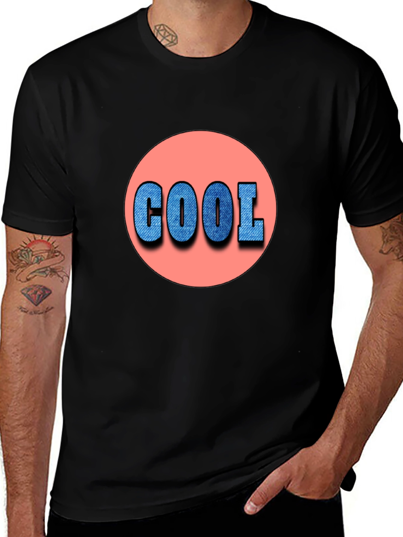 Cool Graphic T-Shirt - Stylish Black Tee
