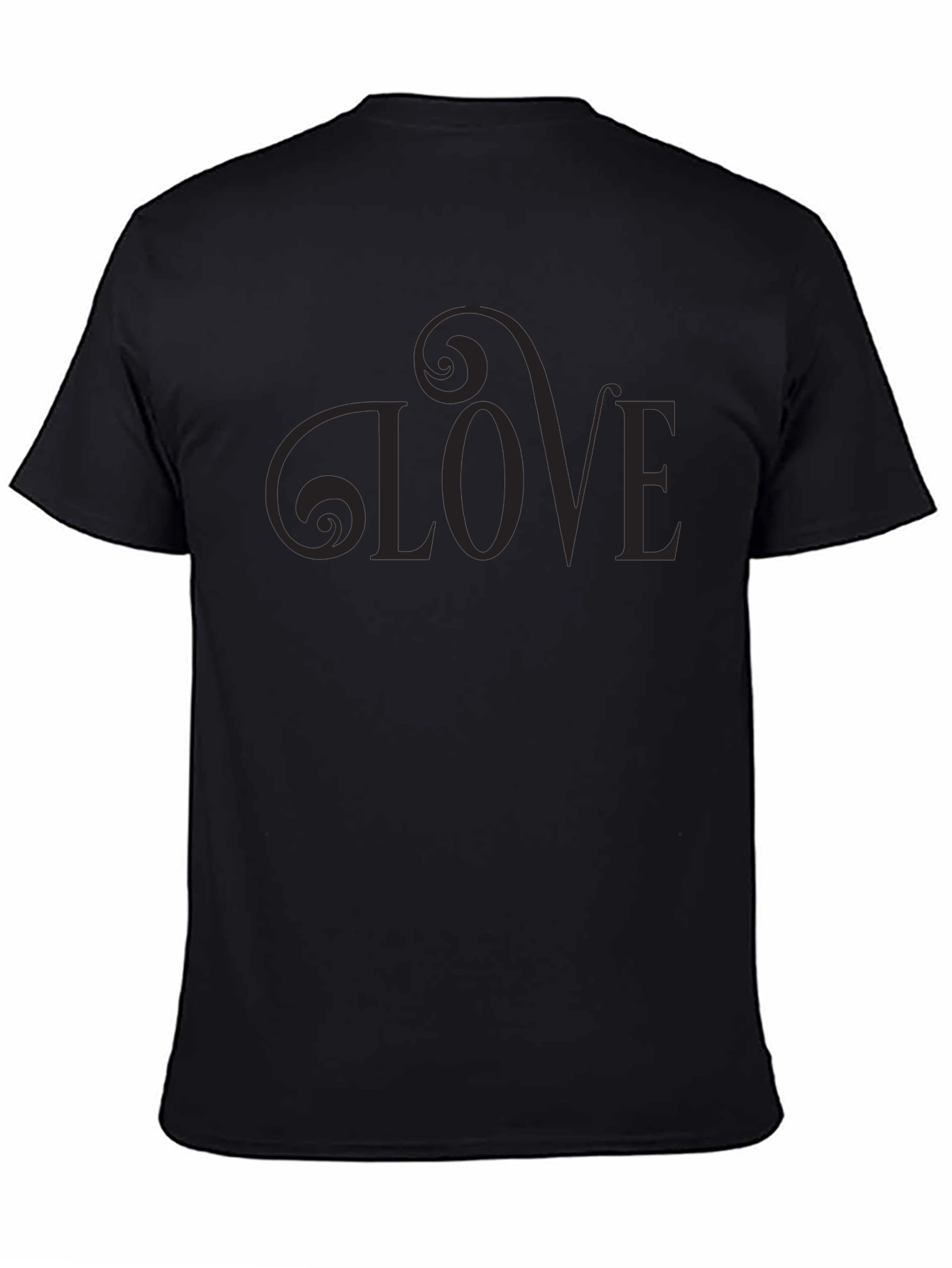 Love Graphic Tee - Stylish & Comfortable Black T-Shirt
