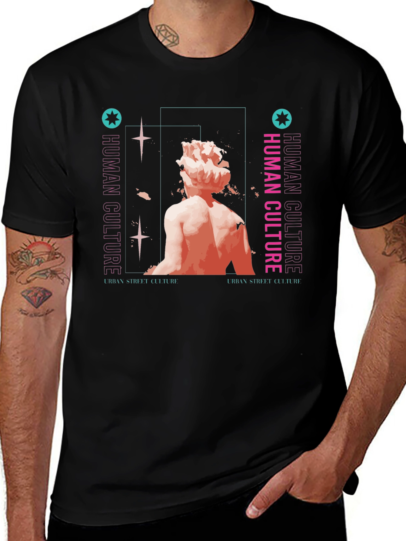 Urban Street Culture T-Shirt - Human Culture Design