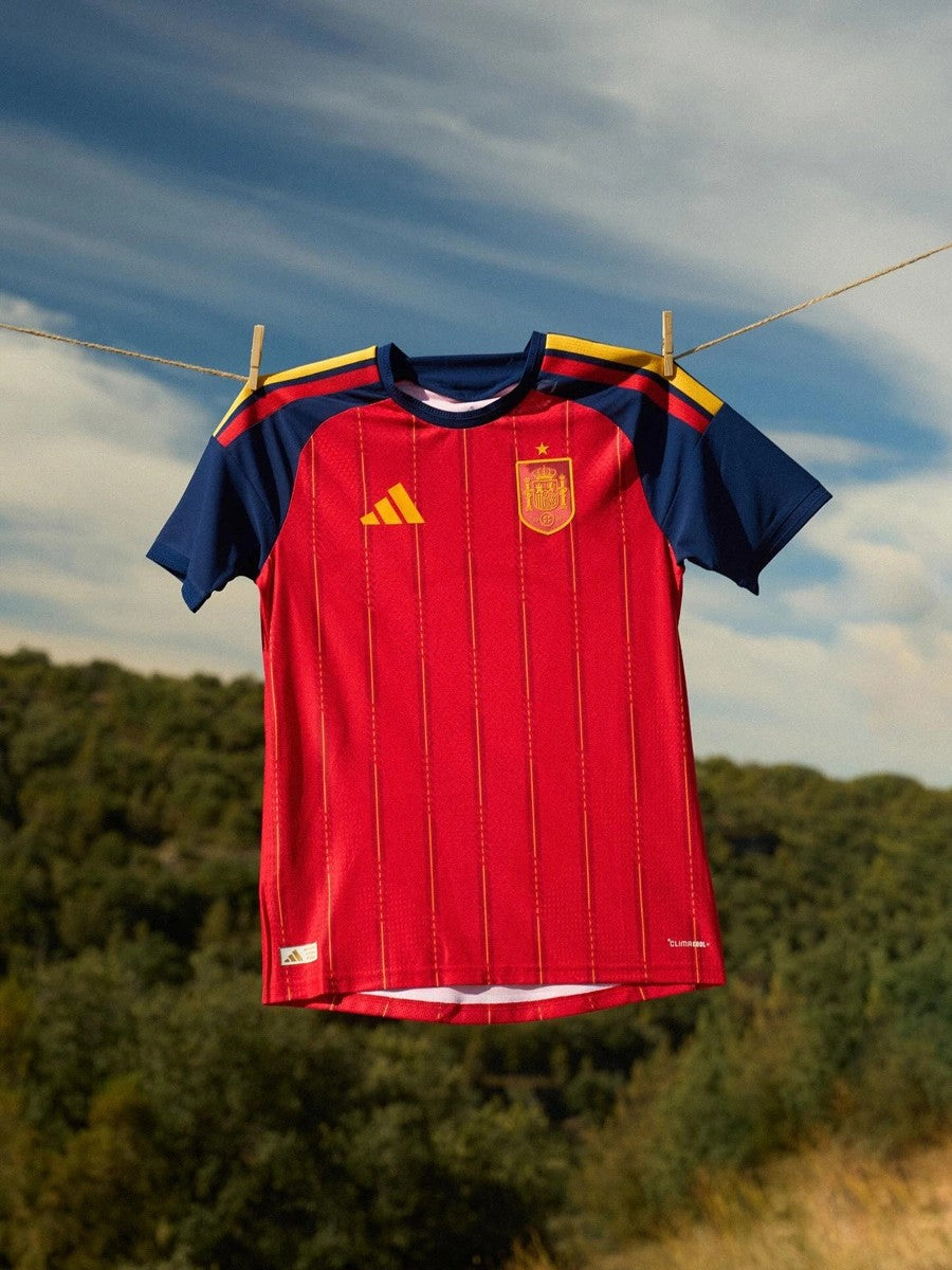 Spain Home Match Long Sleeve Jersey Player Version World Cup 2026 Image 4