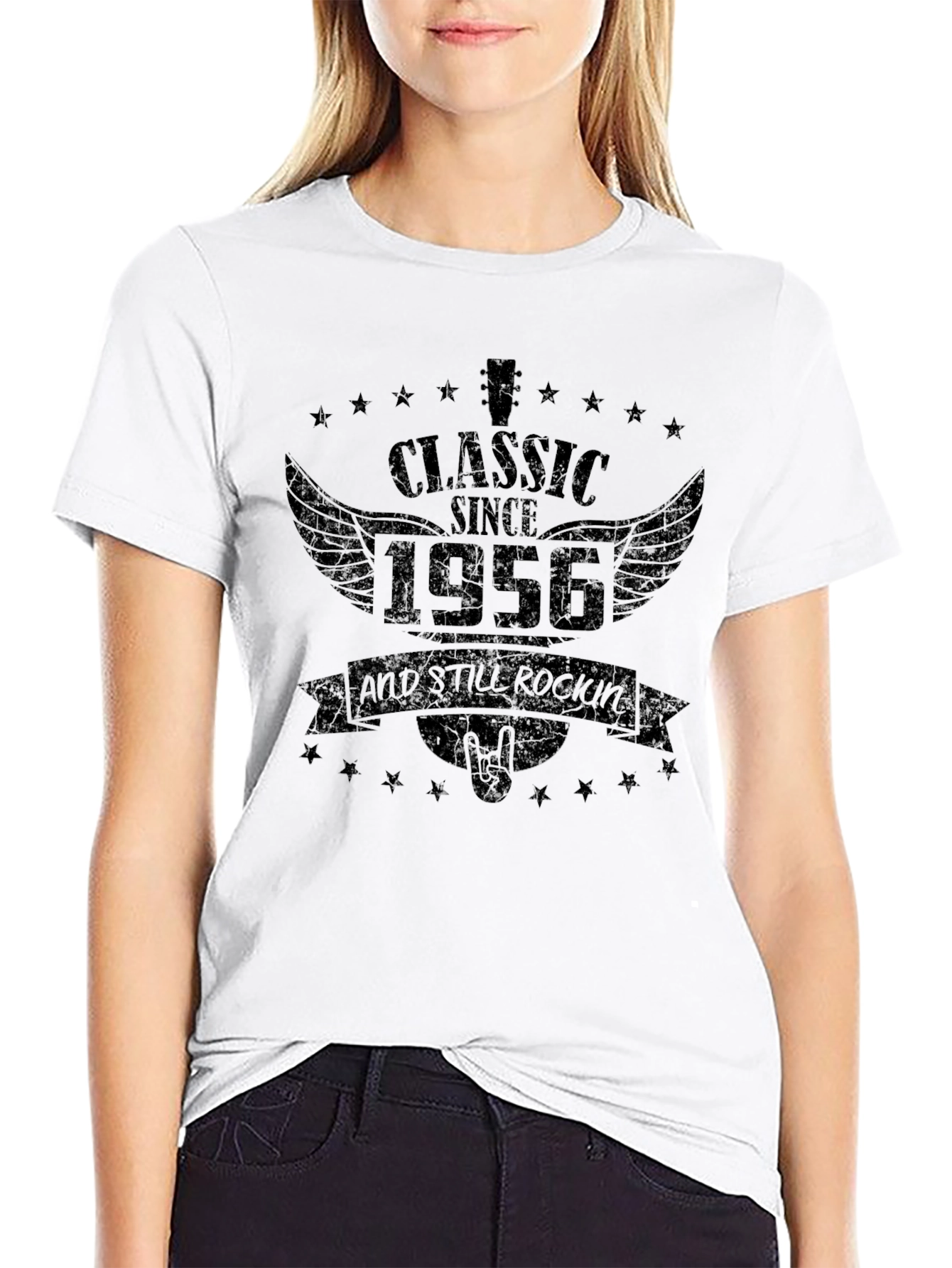 Classic Since 1956 T-Shirt Rockin Birthday Gift