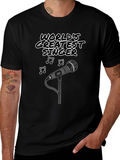 Worlds Greatest Singer T-Shirt - Music Lover Tee
