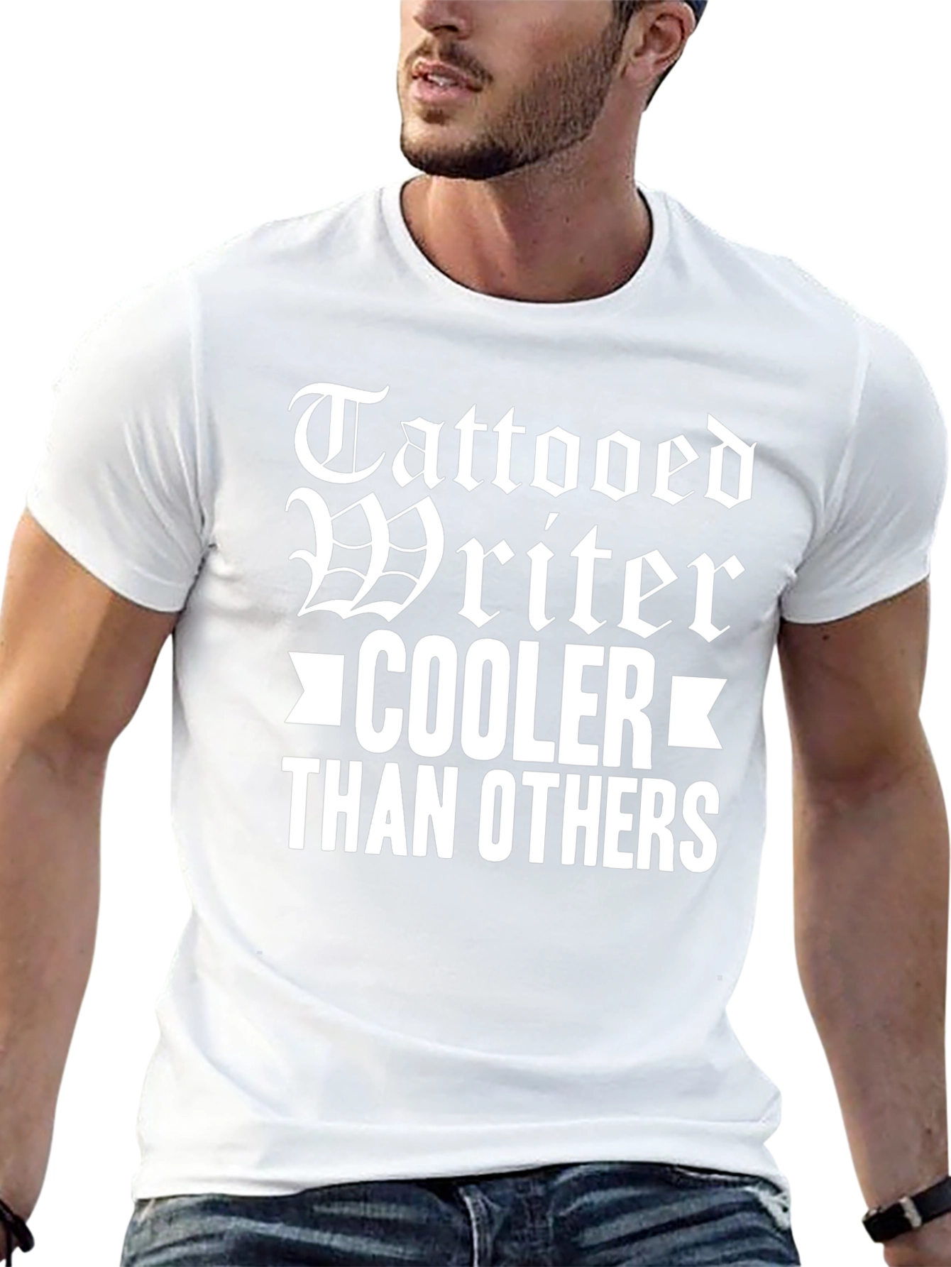 Tattooed Writer T-Shirt - Cool & Unique
